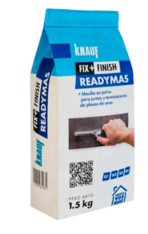 MASILLA KNAUF READYMAS EN POLVO 1.5 KG