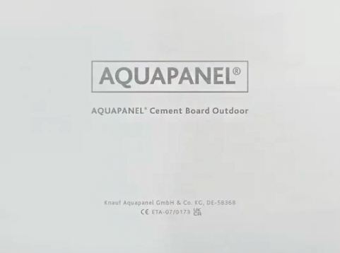 AQUAPANEL EXTERIOR 1,20 X 2,40 12.5MM vista 2