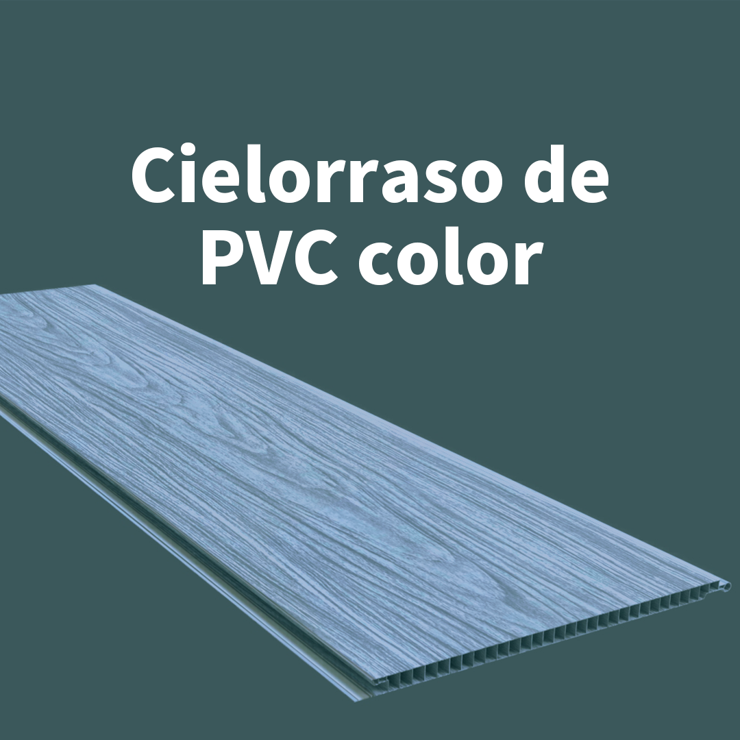 CIELORRASO DE PVC COLOR